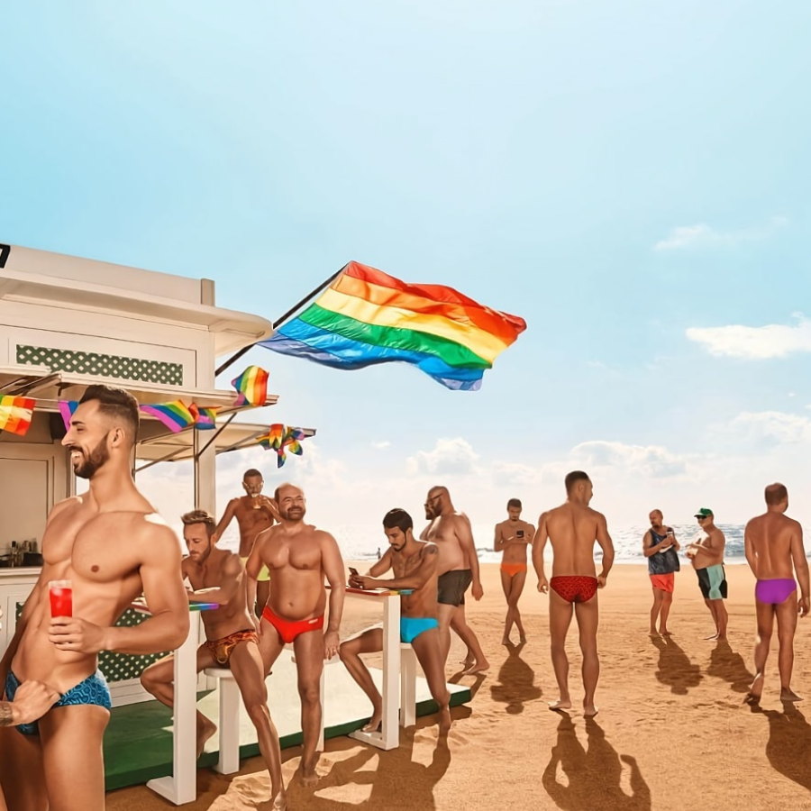 Carnaval de Maspalomas 1 - Viajes en grupo para hombres gays - Vacaciones en grupo chicos LGTB diseño sin título