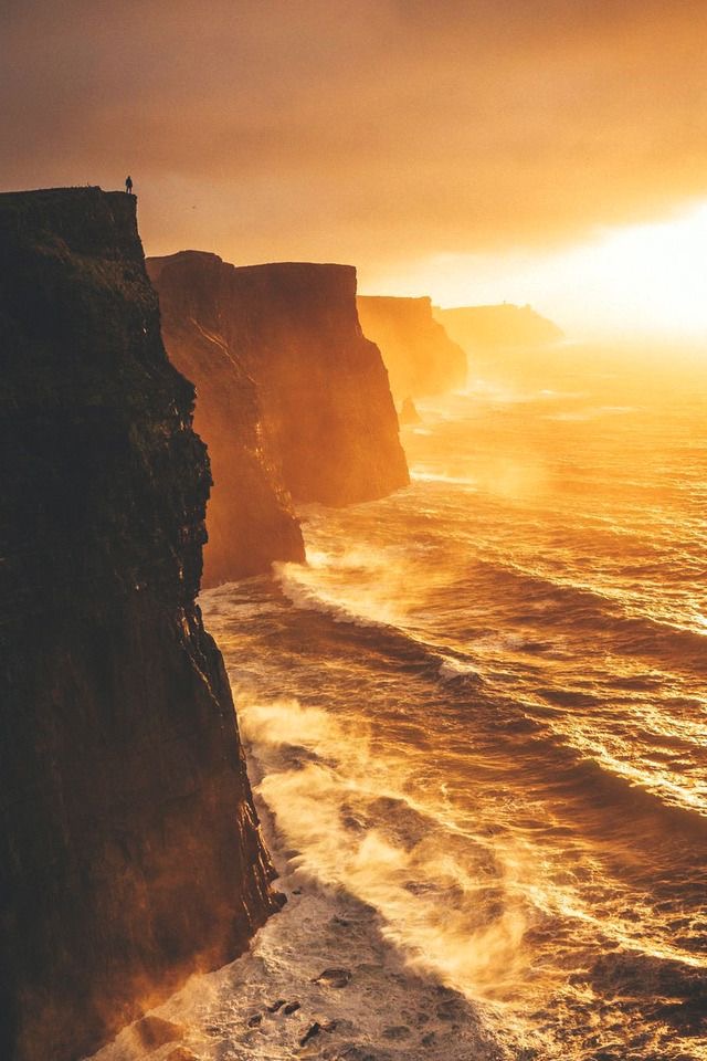 Moher cliffs en grupo gay